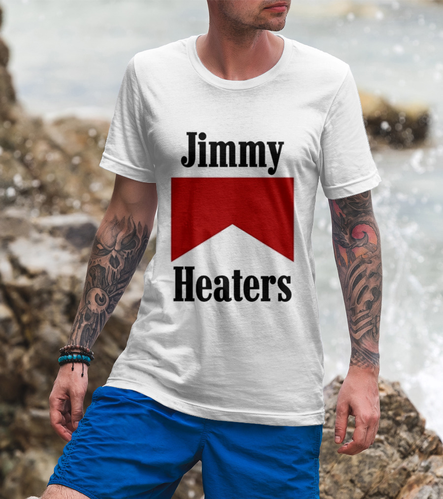 Jimmy Heaters Marlboro Cigarettes Red Banner T-Shirt