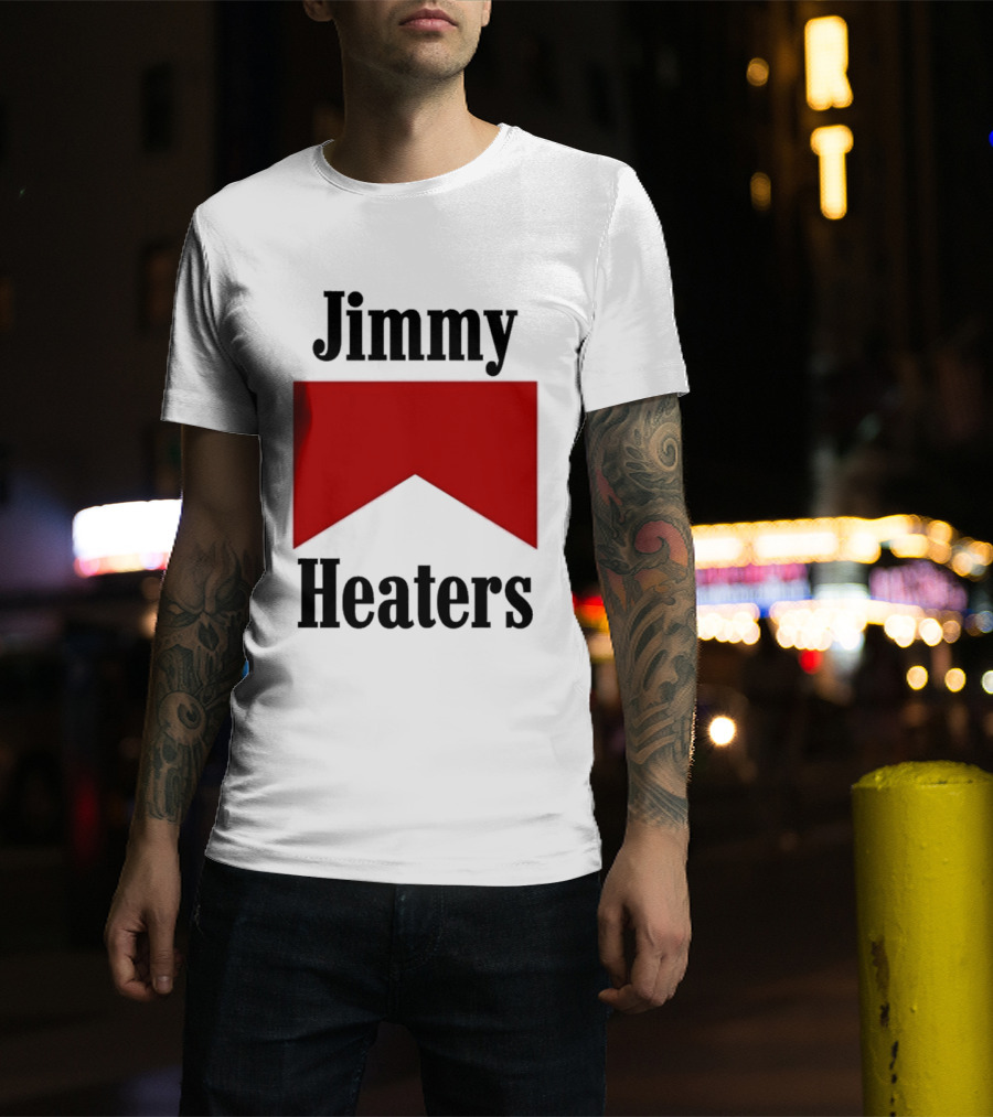 Jimmy Heaters Marlboro Cigarettes Red Banner T-Shirt