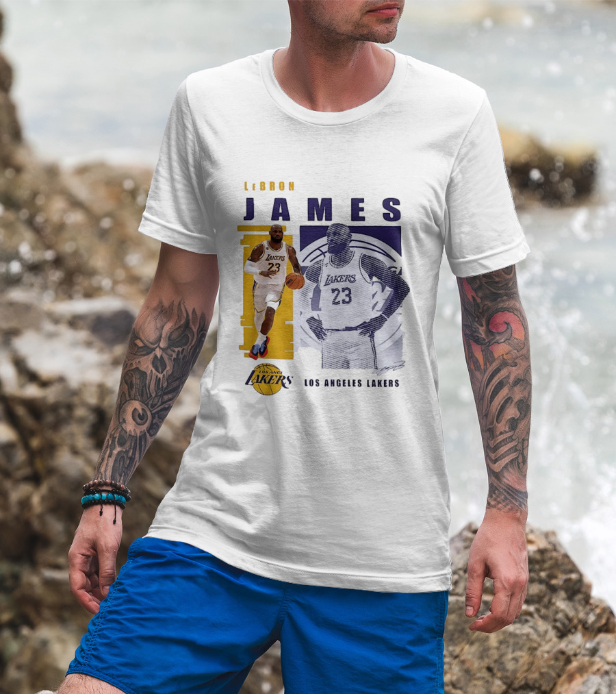 LeBron James Los Angeles Lakers NBA 2026 Team Legend T-Shirt