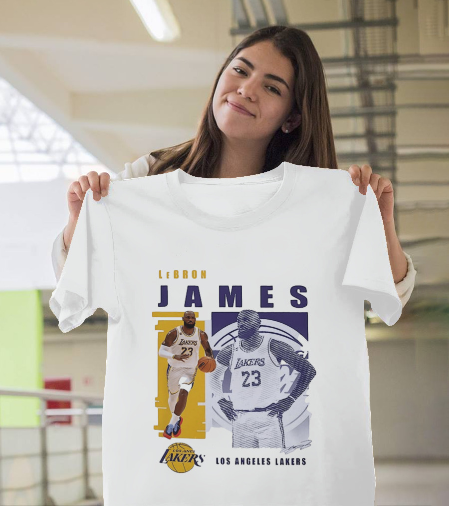 LeBron James Los Angeles Lakers NBA 2026 Team Legend T-Shirt