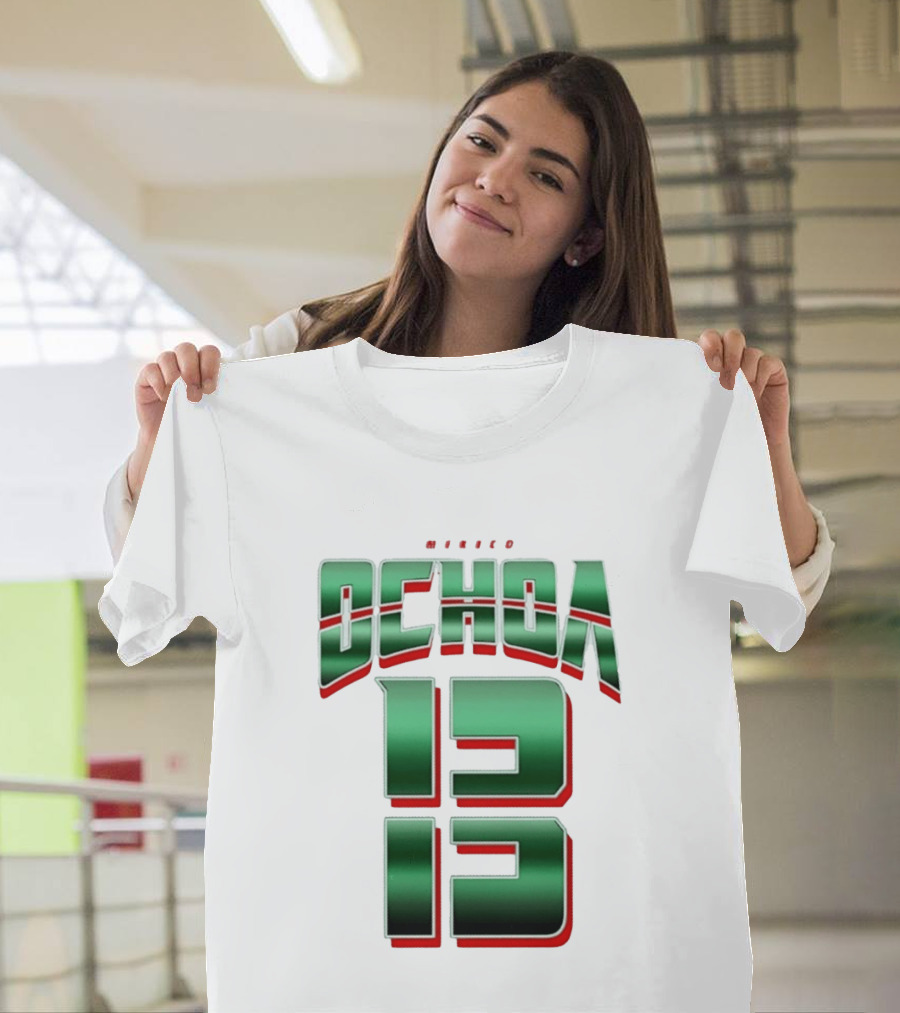 Guillermo Ochoa Mexico Jersey Ochoa 13 El Tri Number T-Shirt