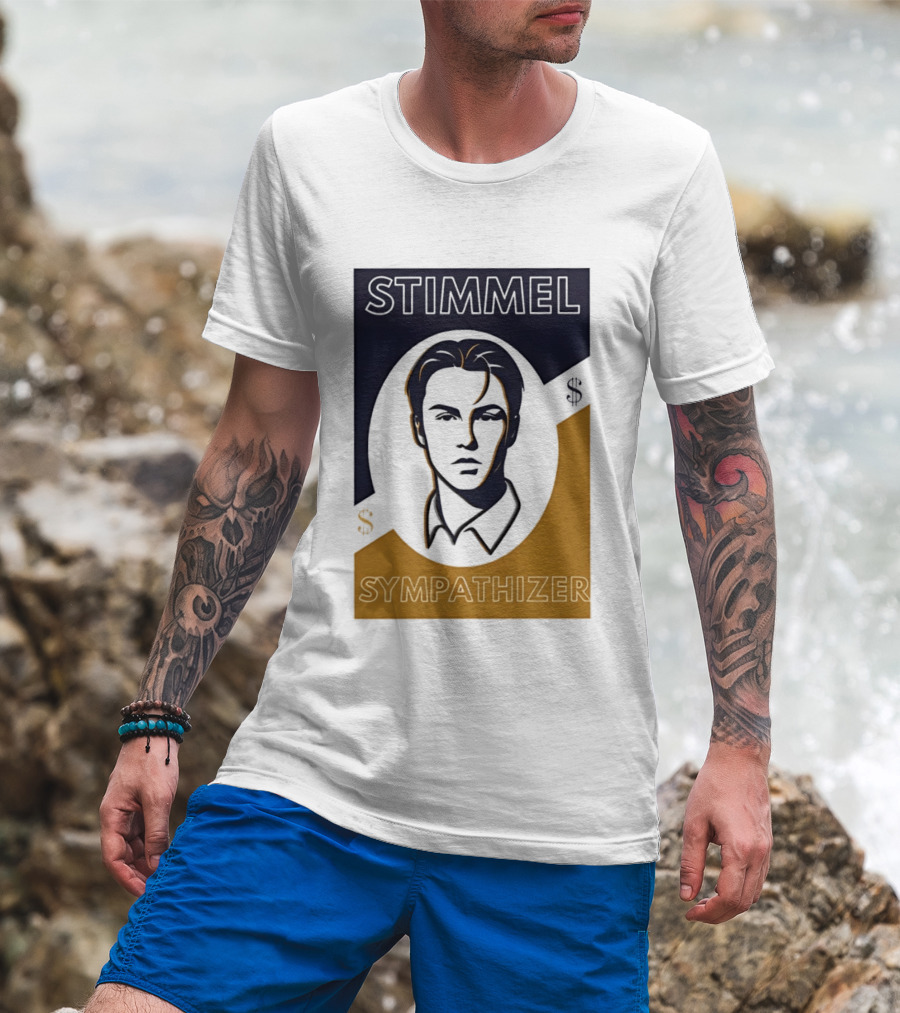 Stimmel Sympathizer Face Art With Dollar T-Shirt