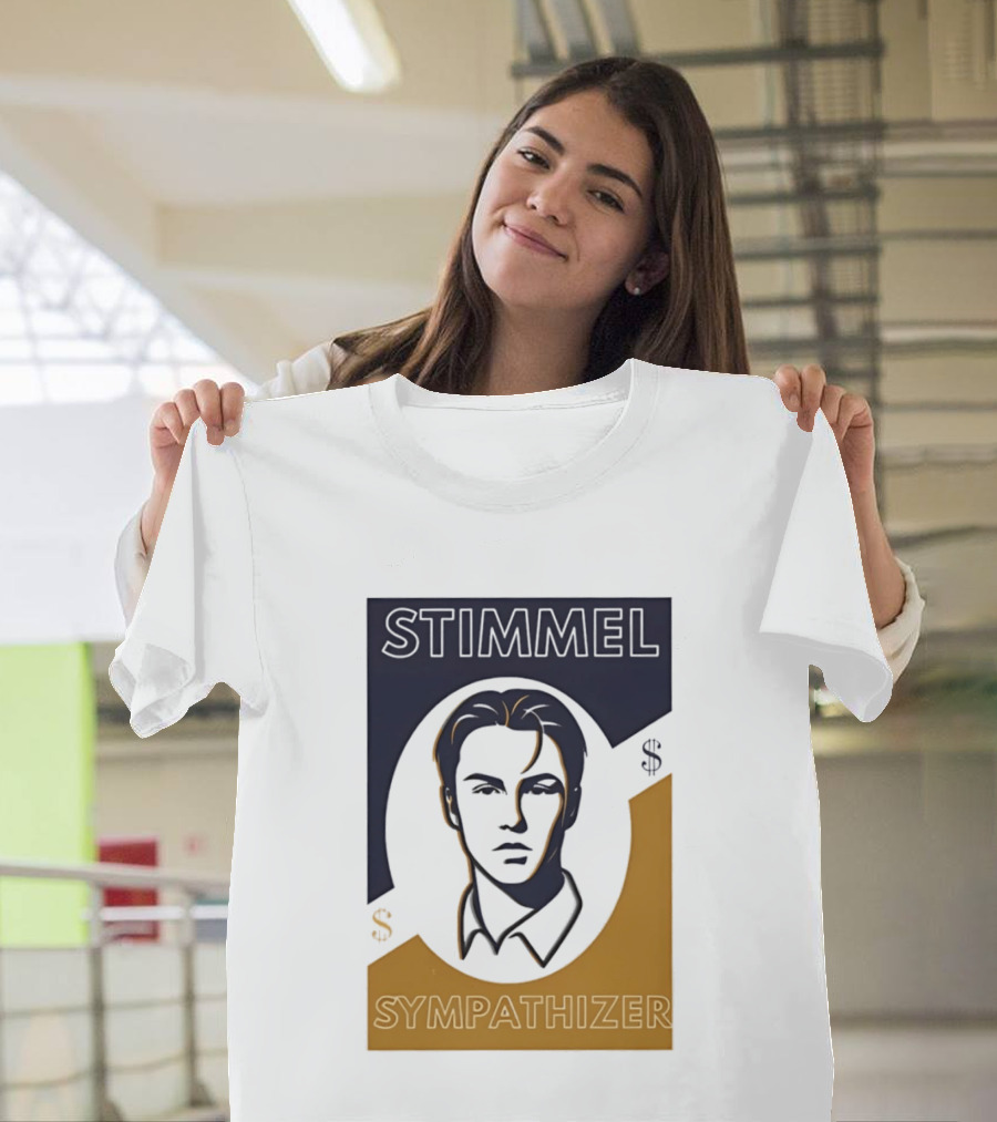 Stimmel Sympathizer Face Art With Dollar T-Shirt