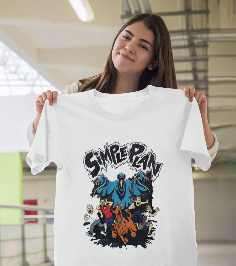 Simple Plan Scooby Doo The Bigger Than You Think Tour 2026 T-Shirt