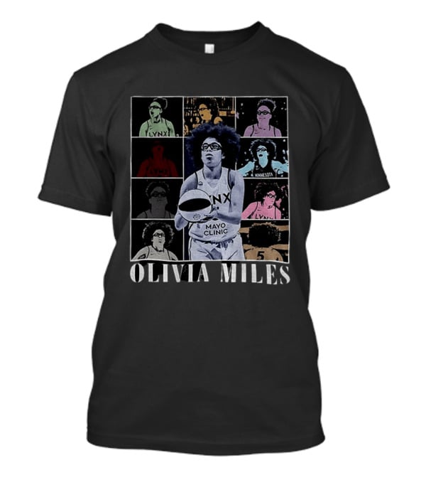 Olivia Miles Minnesota Lynx WNBA Mayo Clinic Basketball The Eras Tour T-Shirt