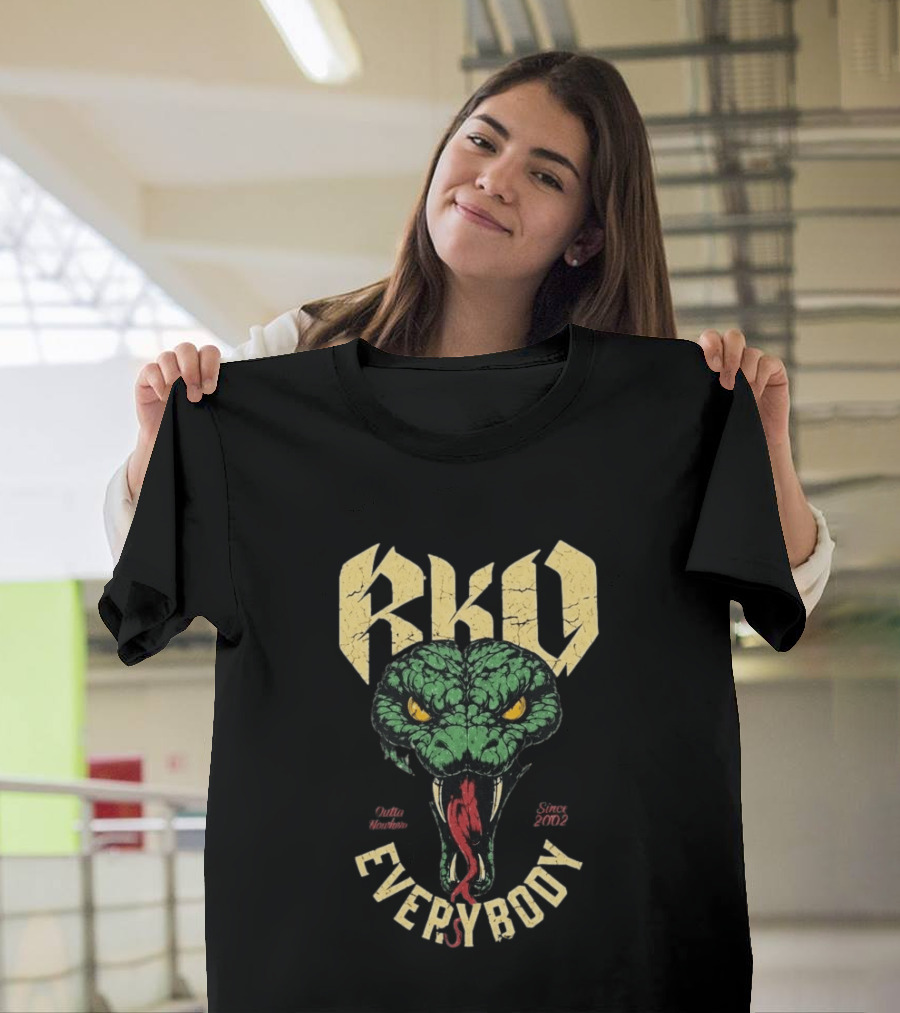 Randy Orton RKO Viper Outta Nowhere Everybody Since 2002 T-Shirt