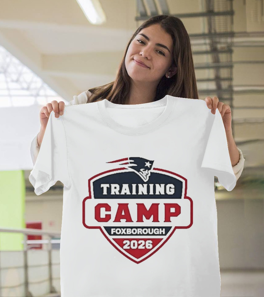 New England Patriots Training Camp Foxborough 2026 T-Shirt