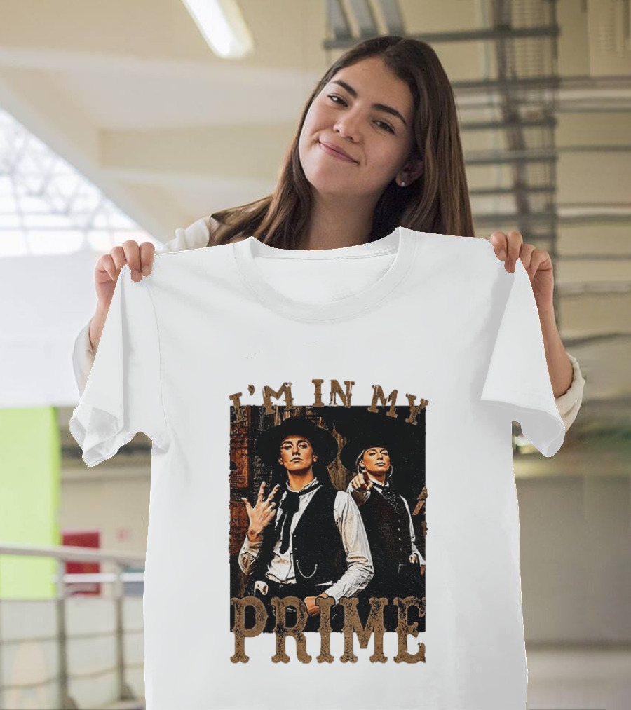 I'm In My Prime Sophie Cunningham Caitlin Clark Western T-Shirt