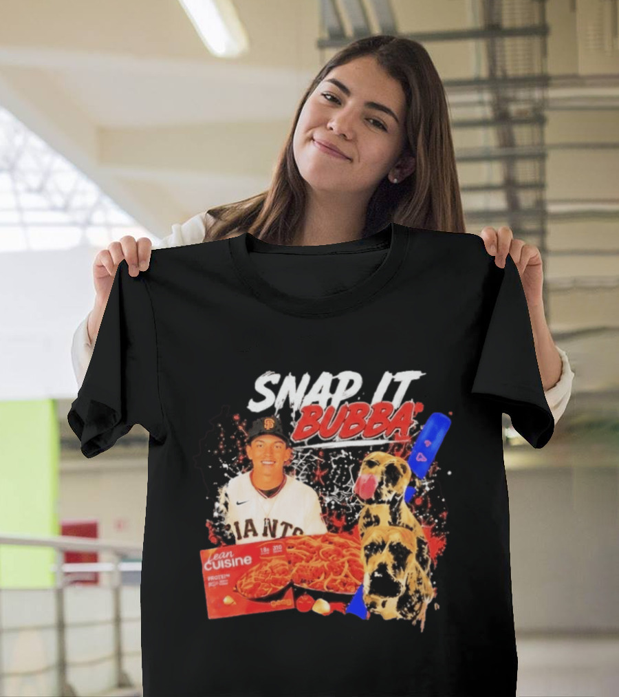 Snap It Bubba San Francisco Giants Lean Cuisine Spaghetti T-Shirt