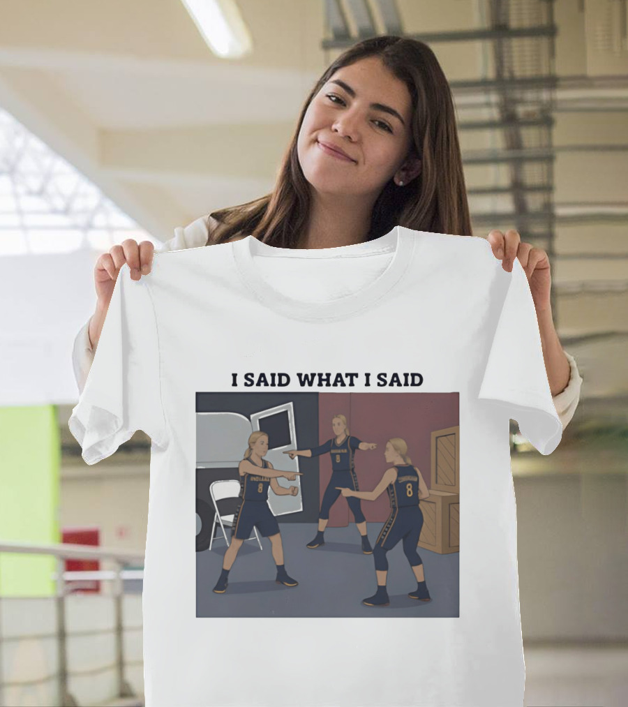 Indiana Basketball I Said What I Said T-Shirt