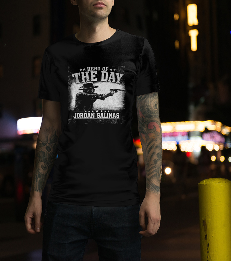 Hero Of The Day Jordan Salinas T-Shirt