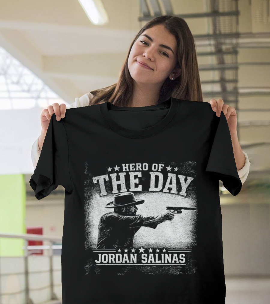 Hero Of The Day Jordan Salinas T-Shirt