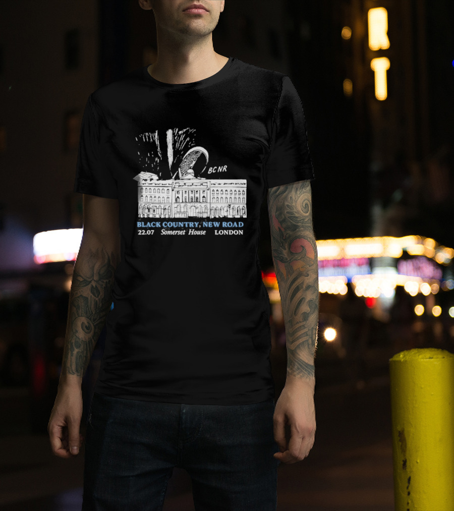Black Country New Road BCNR Somerset House 22.07 London T-Shirt