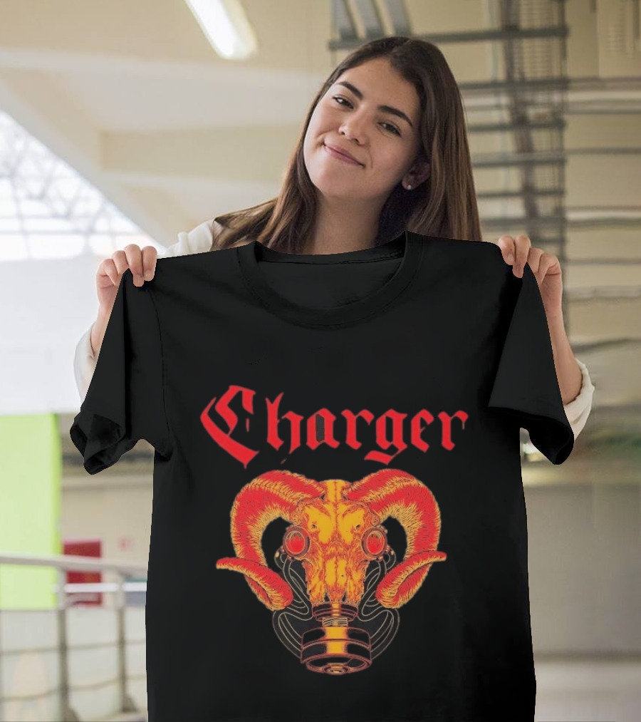 Charger Apocalypse Gas Mask Ram T-Shirt