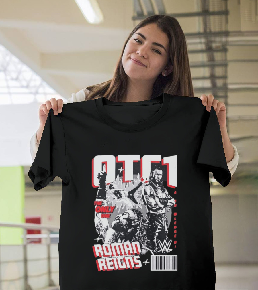 OTC1 Roman Reigns WWE The Only One Superstar T-Shirt