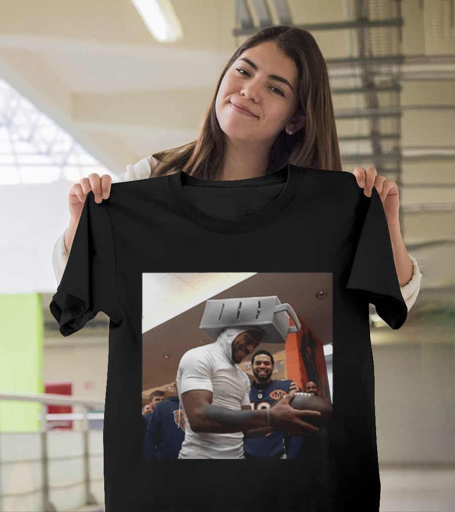 DJ Moore Cheese Grater Hat Fun Moment T-Shirt