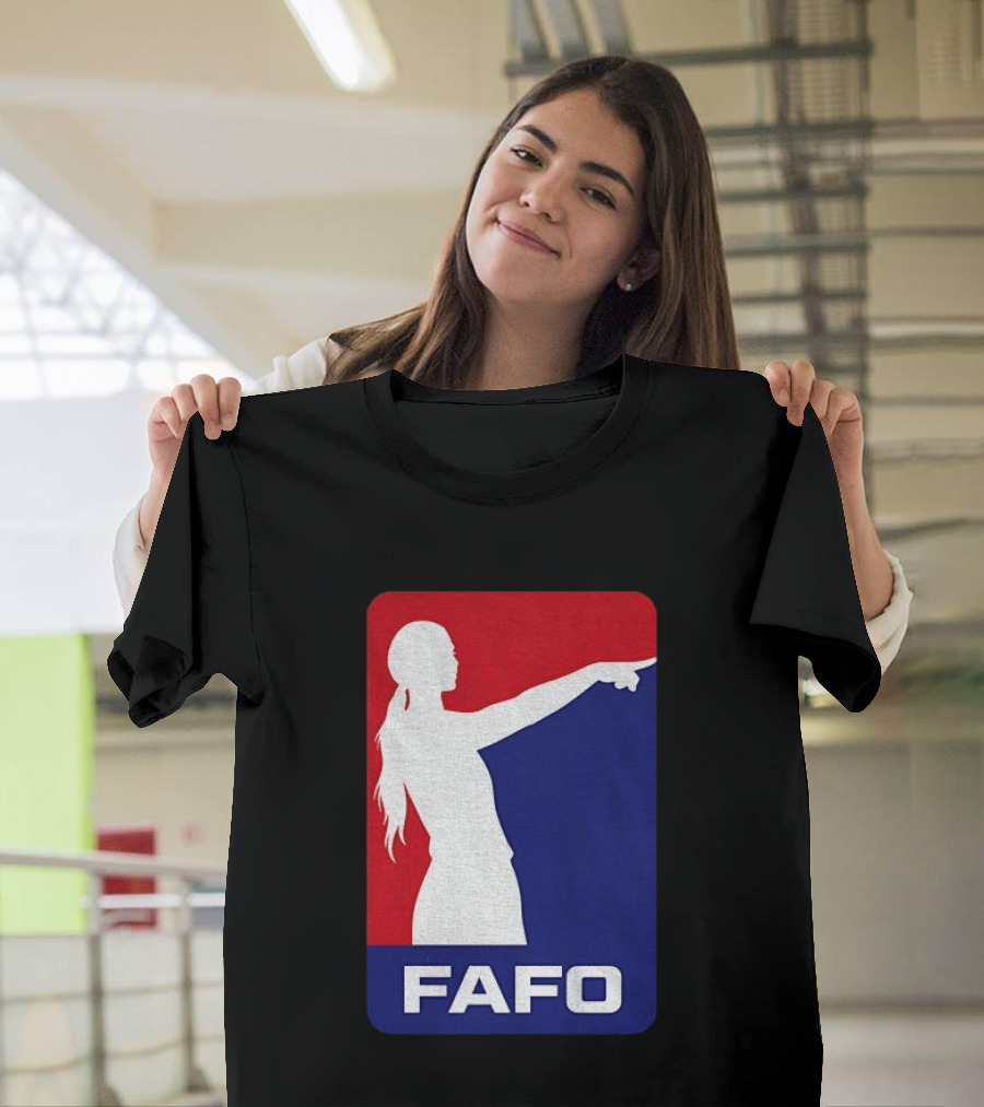Sophie Cunningham FAFO Pointing Indiana Fever WNBA Fan T-Shirt