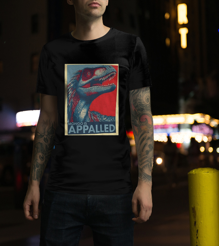 Dungeon Crawler Carl Mongo Is Appalled Dinosaur T-Shirt