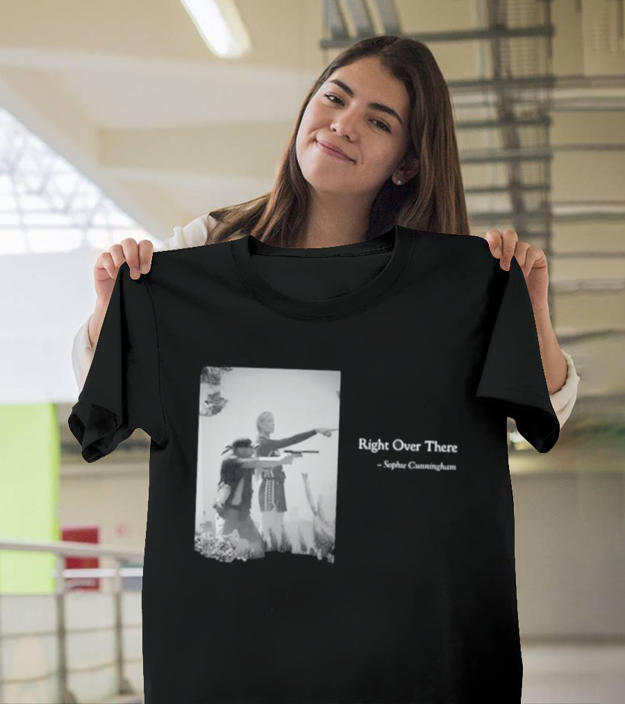 Right Over There Sophie Cunningham Vintage Western Scene T-Shirt