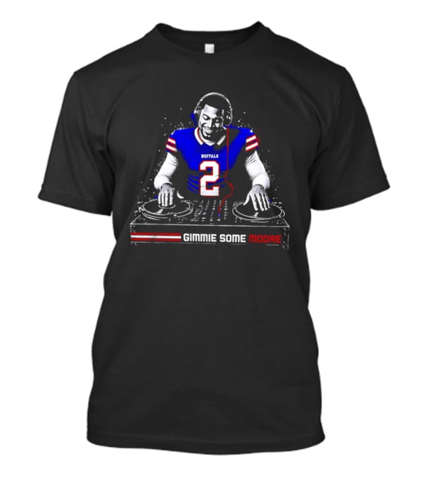 Buffalo Bills Player DJ Gimmie Some Moore Football Jersey T-Shirt