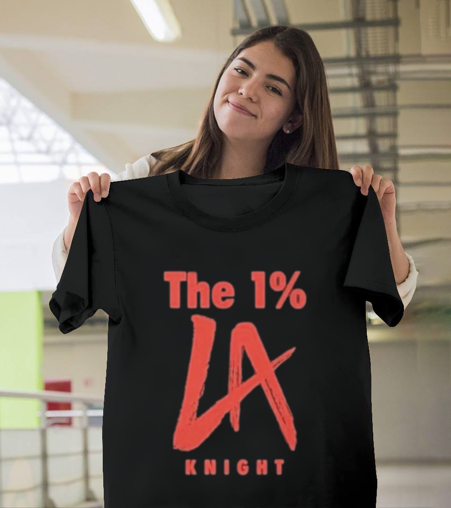 The 1% LA Knight Bold Red T-Shirt