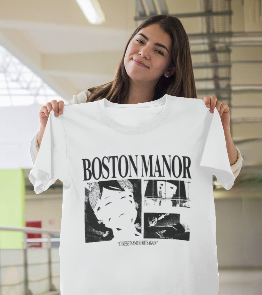 Boston Manor It Resets And Starts Again Paprika Album T-Shirt