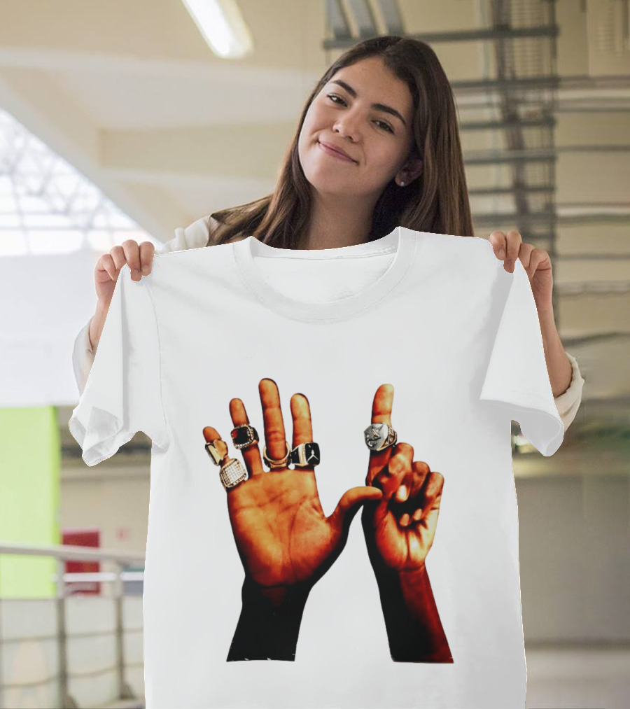 Carlos Alcaraz Championship Rings NBA Jordan Rolex Iconic Hands T-Shirt
