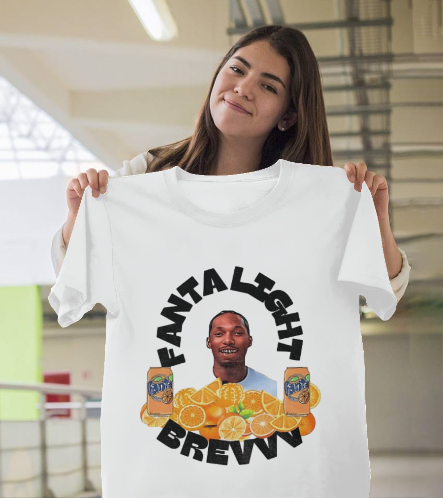 Fanta Light Brev Meme Orange Slices Cans T-Shirt