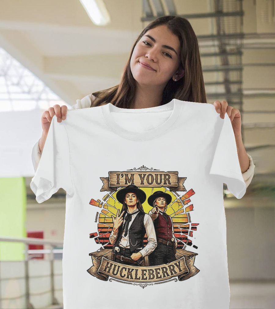 I'm Your Huckleberry Sophie Cunningham Cowgirl Indiana Fever Basketball Western T-Shirt