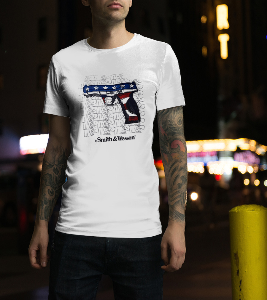 M P Monday By Smith And Wesson Stars And Stripes T-Shirt