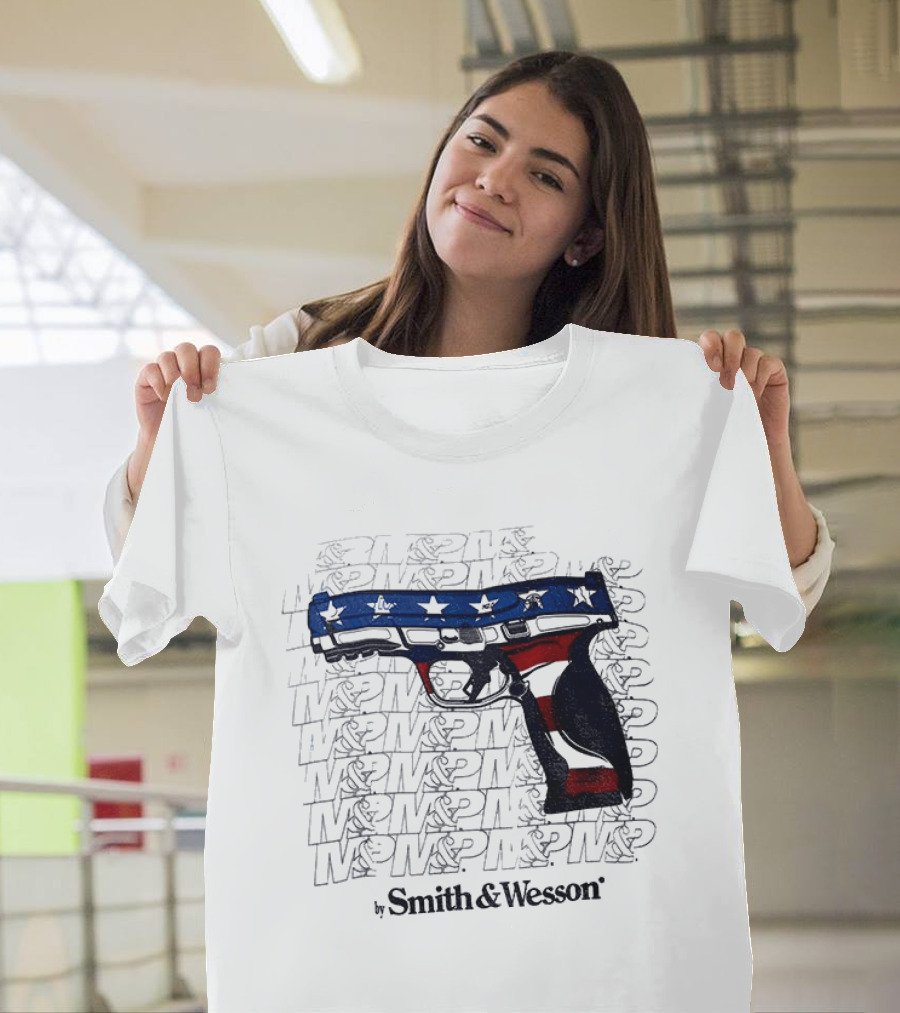 M P Monday By Smith And Wesson Stars And Stripes T-Shirt