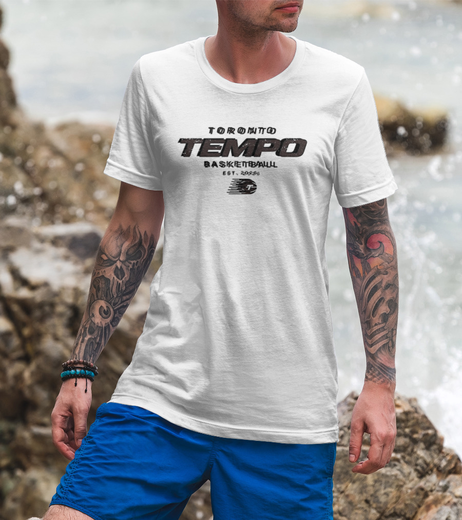 Toronto Tempo Basketball EST 2026 Bold Lettering And Sports T-Shirt