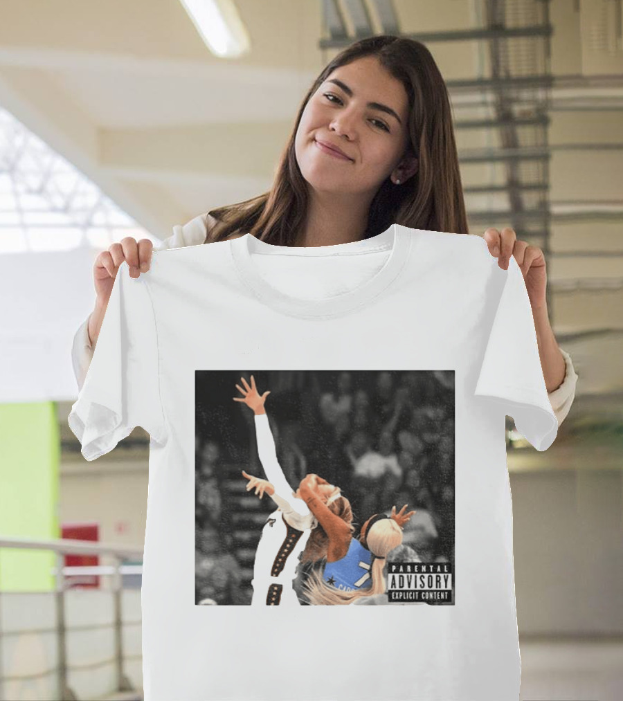 Stand With Sophie Parental Advisory Sophie Cunningham Vs DiJonai WNBA Moment T-Shirt