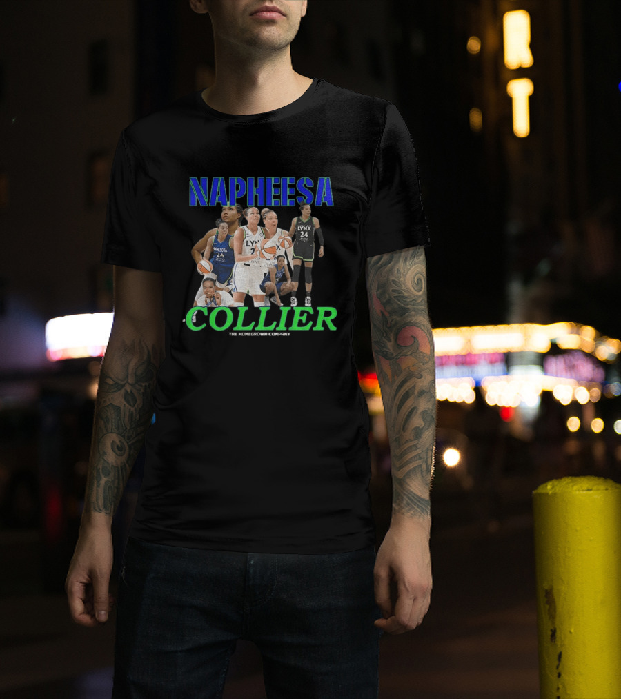 Napheesa Collier MVPhee Queen Of The Court Lynx Basketball Star T-Shirt