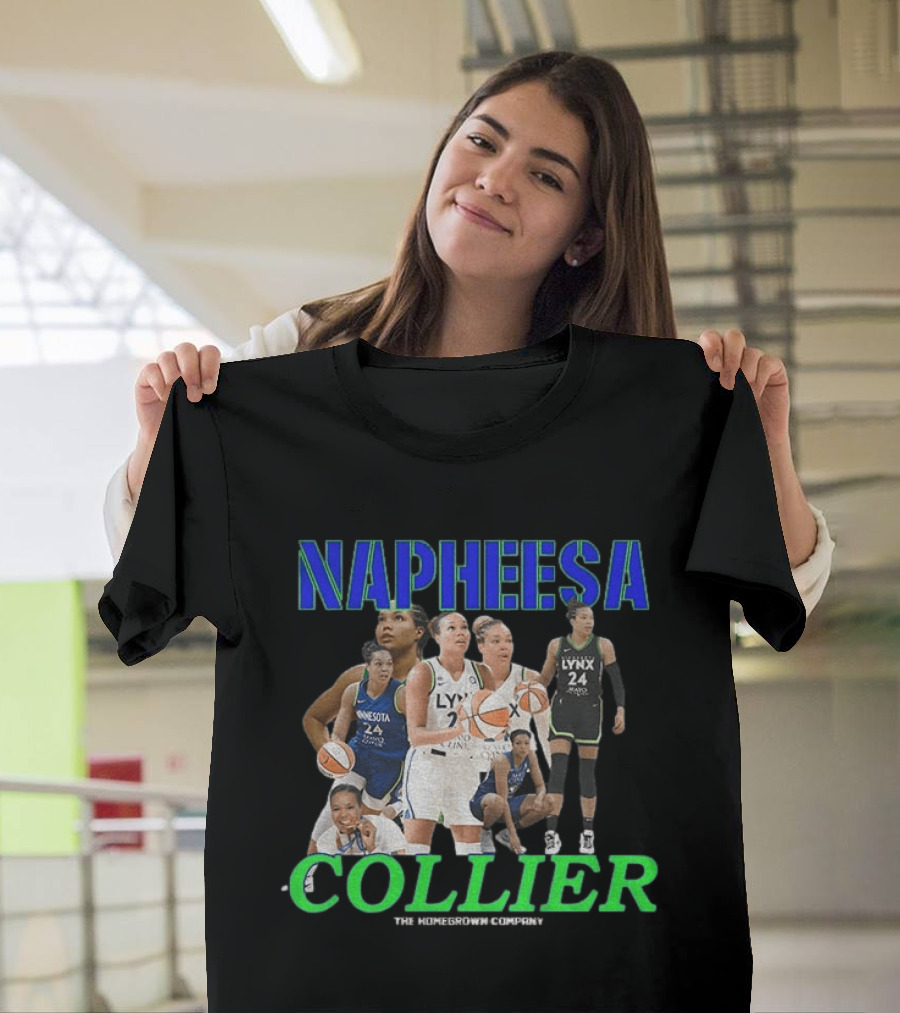 Napheesa Collier MVPhee Queen Of The Court Lynx Basketball Star T-Shirt