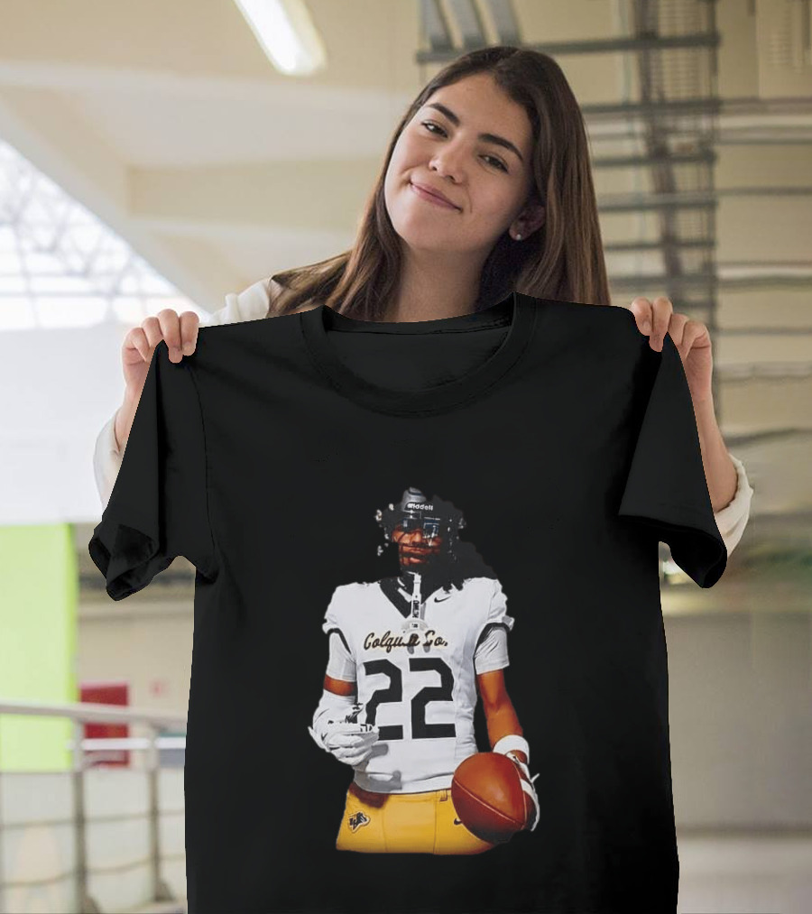 Colquitt County Packers Sean Ethan 22 Football Jersey Player Image T-Shirt
