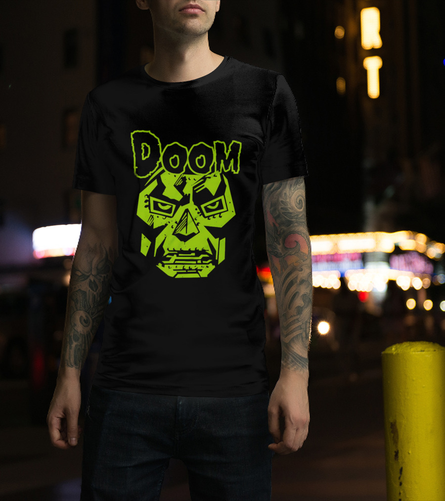 Doom Mask Video Game T-Shirt