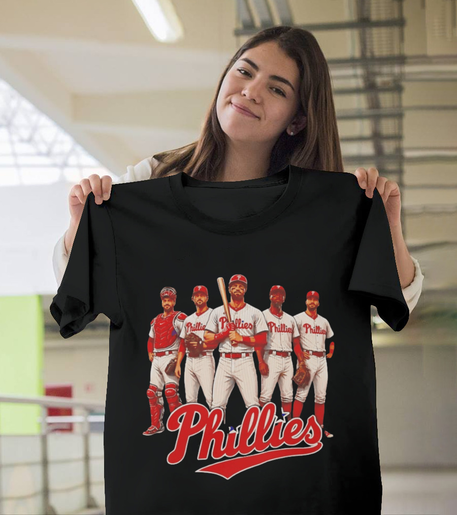 Philadelphia Phillies Field Of Dreams 2026 Team Roster Lineup T-Shirt