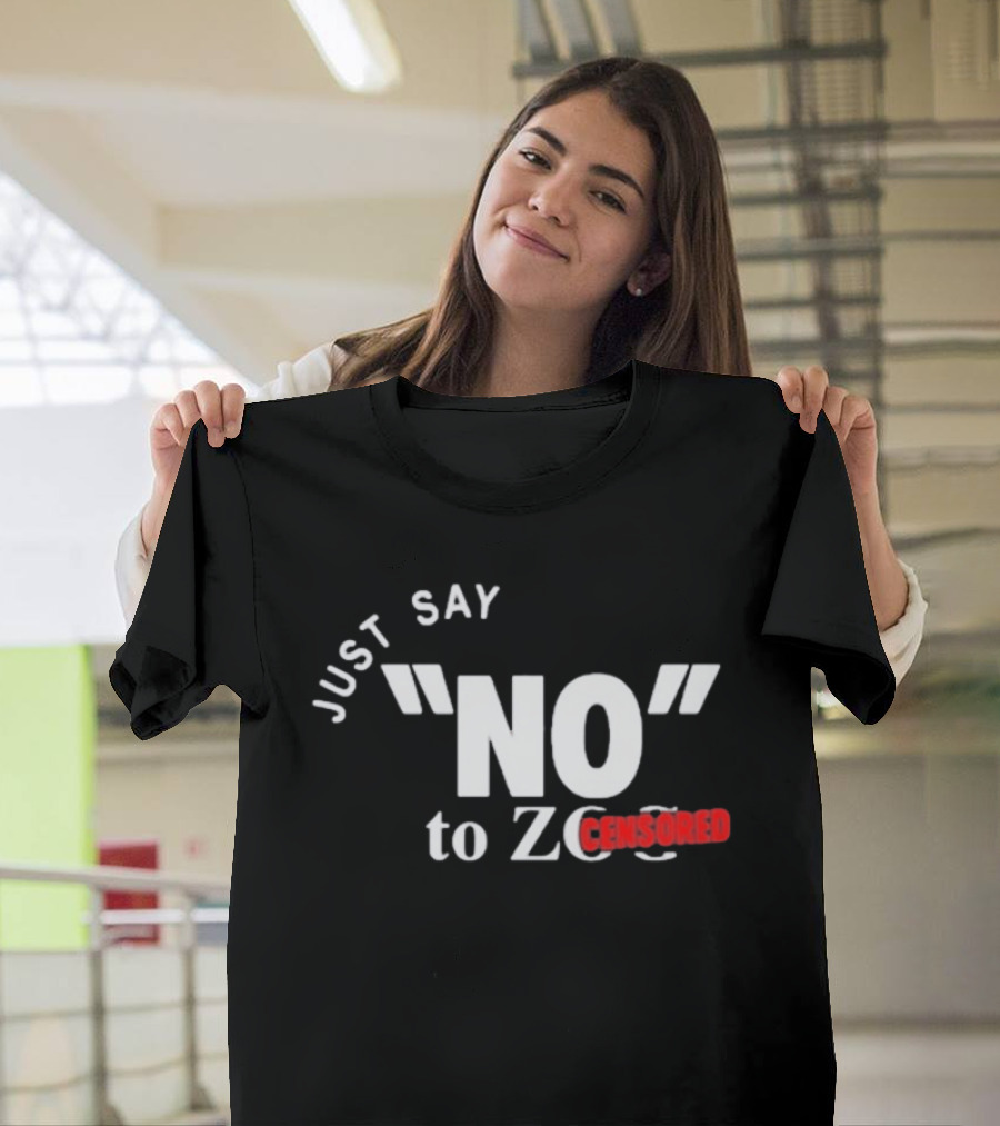 Randy Weaver Just Say No To Censored Zero T-Shirt