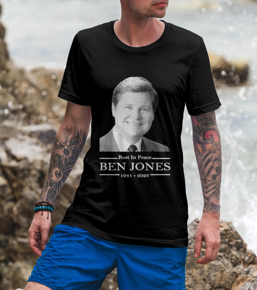 Rest In Peace Ben Jones 1941 2026 Memorial T-Shirt