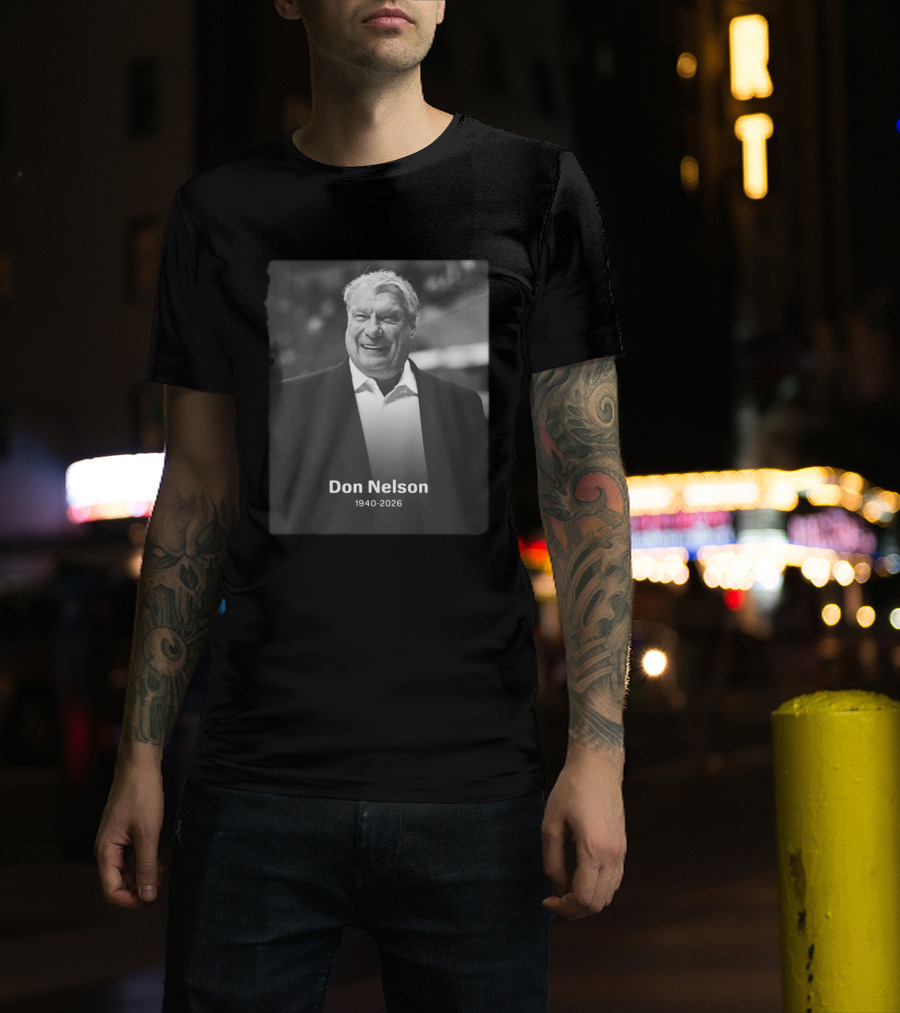 Don Nelson 1940 2026 Basketball Legend Memorial T-Shirt