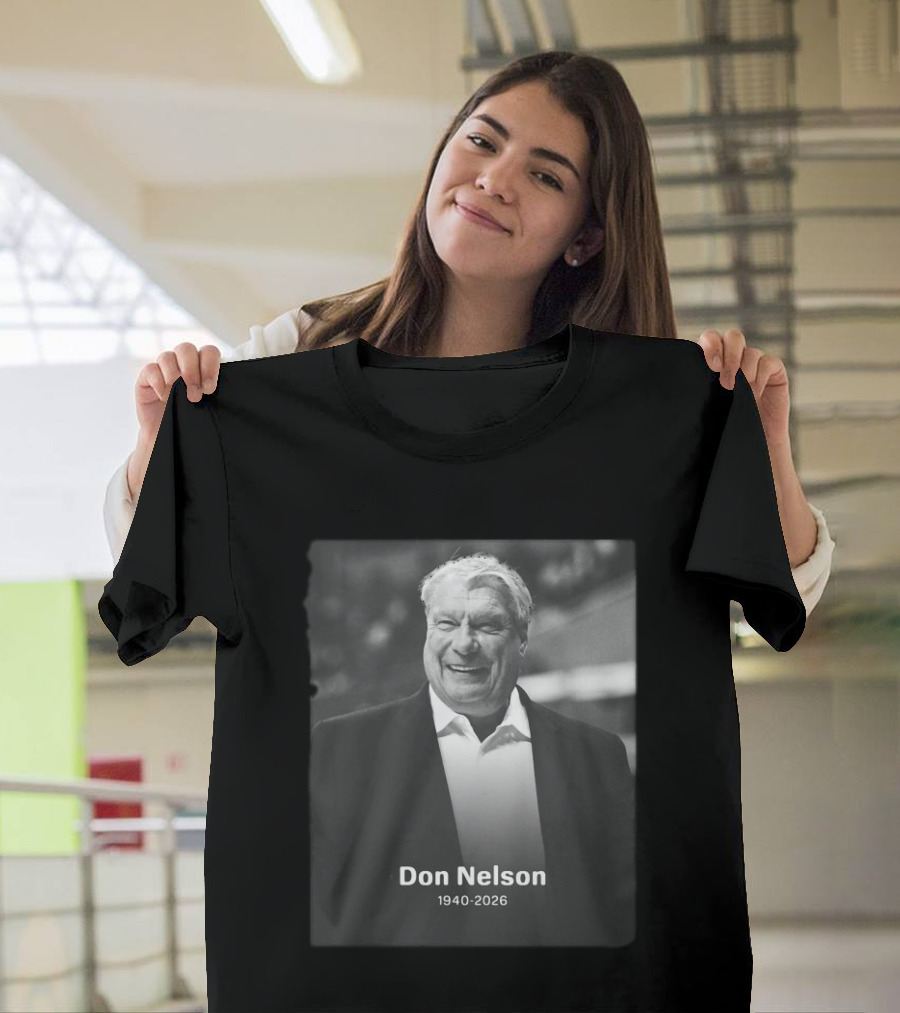 Don Nelson 1940 2026 Basketball Legend Memorial T-Shirt