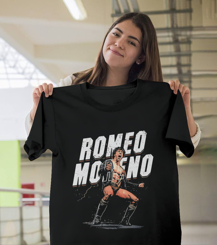 Romeo Moreno Dynamic NXT Superstar Wrestling Persona T-Shirt