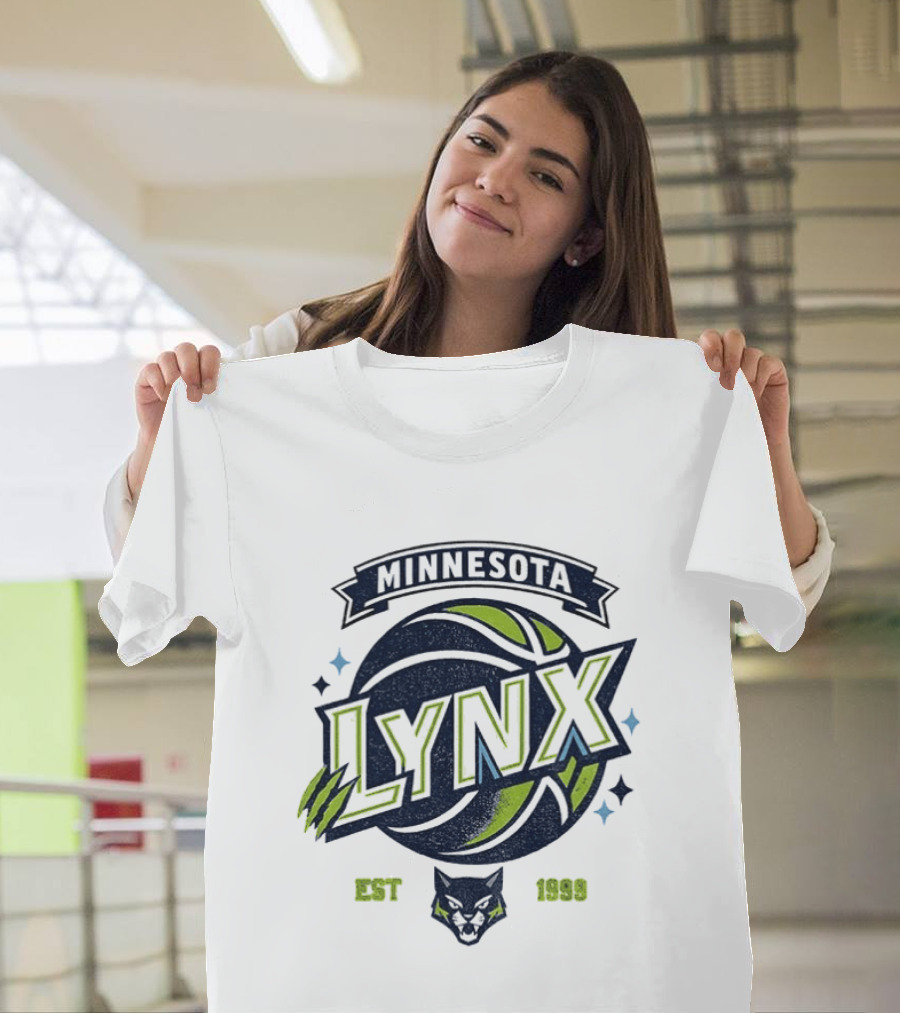Minnesota Lynx Basketball Est 1999 Classic Team T-Shirt