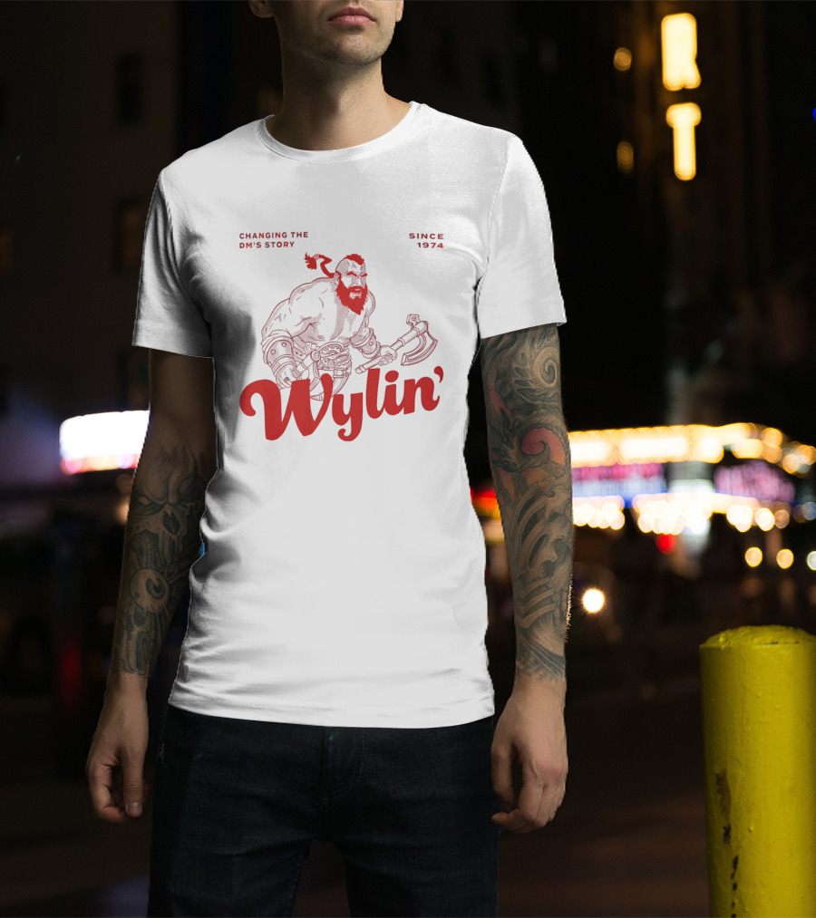 Changing The DM's Story Wylin' Barbarian Since 1974 T-Shirt