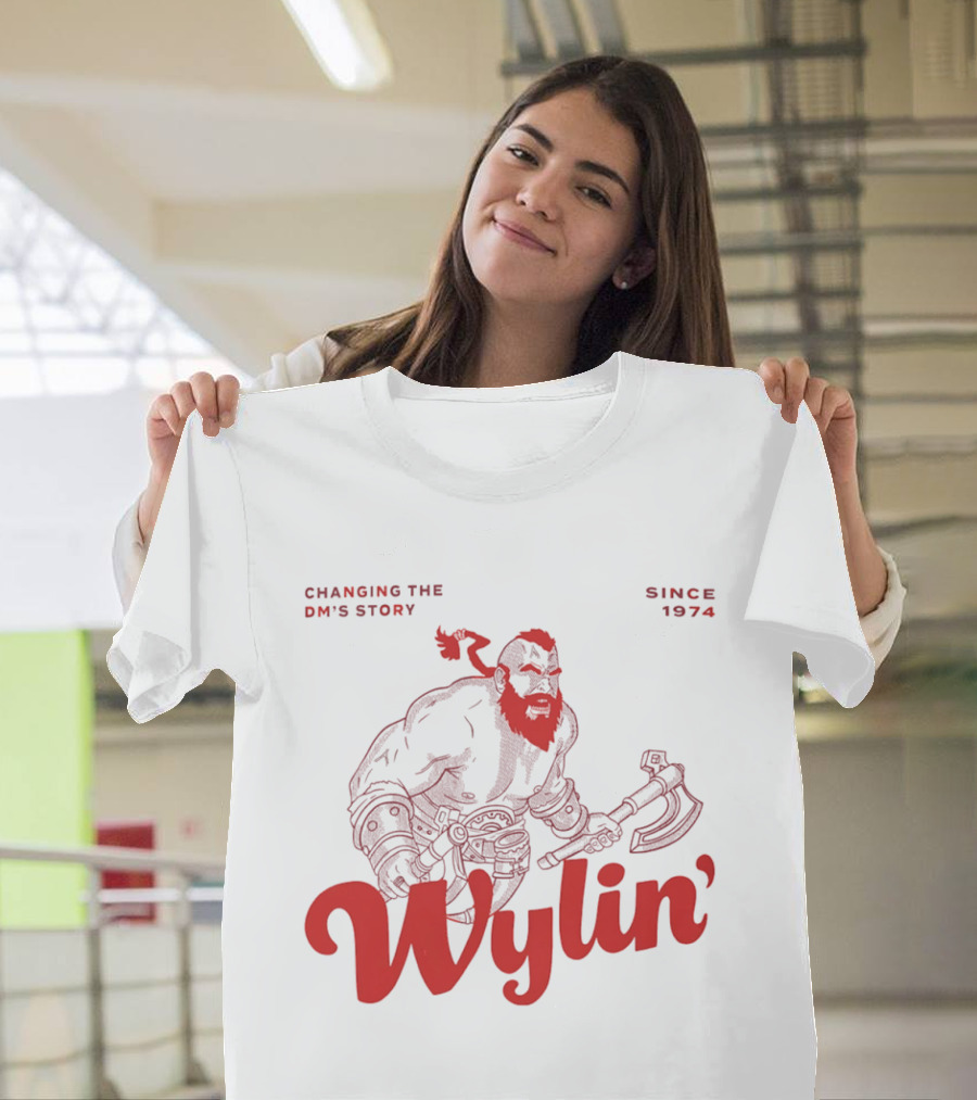 Changing The DM's Story Wylin' Barbarian Since 1974 T-Shirt