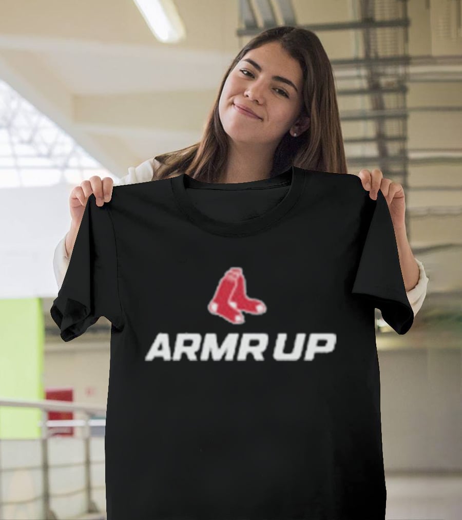 Boston Red Sox Armr Up Clear Prepared Focused Resilient T-Shirt