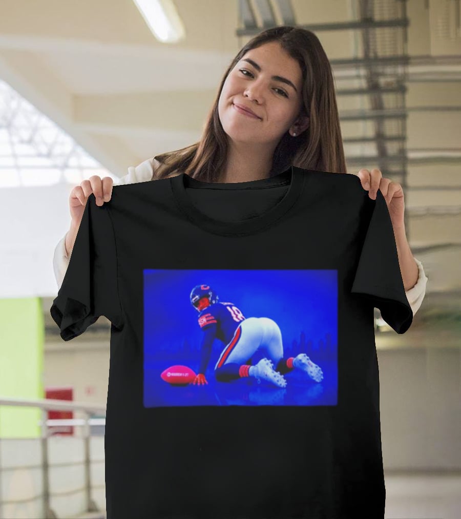 Caleb Williams Madden 27 Chicago Bears Football Sports Game T-Shirt