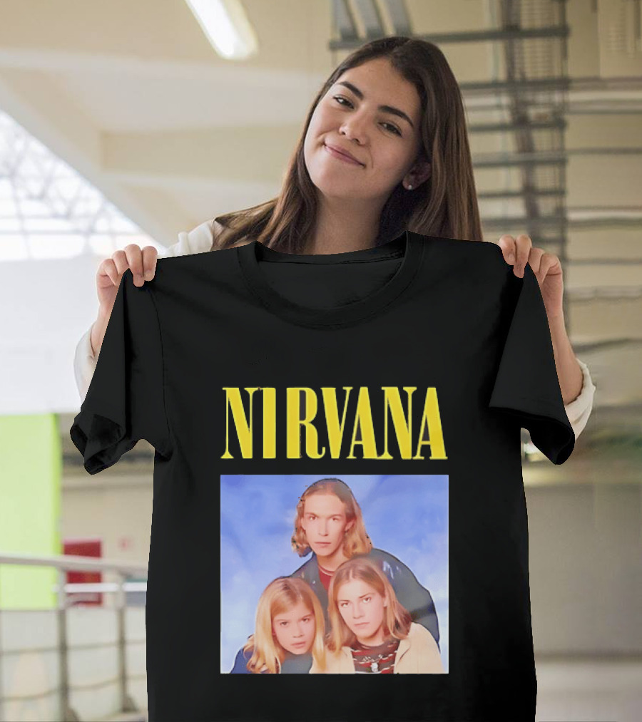 Nirvana Hanson Trio Blue Cloud Bootleg T-Shirt