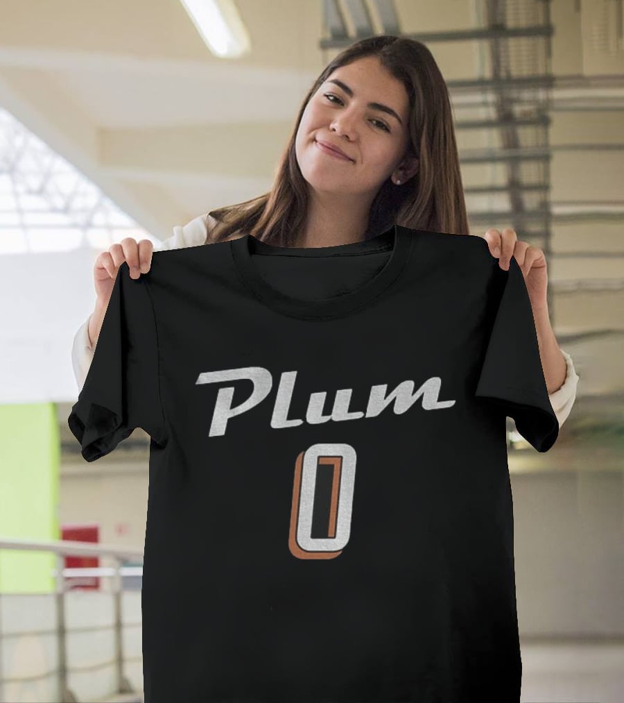 Plum 0 Phoenix Kelsey Basketball Fan Gear T-Shirt